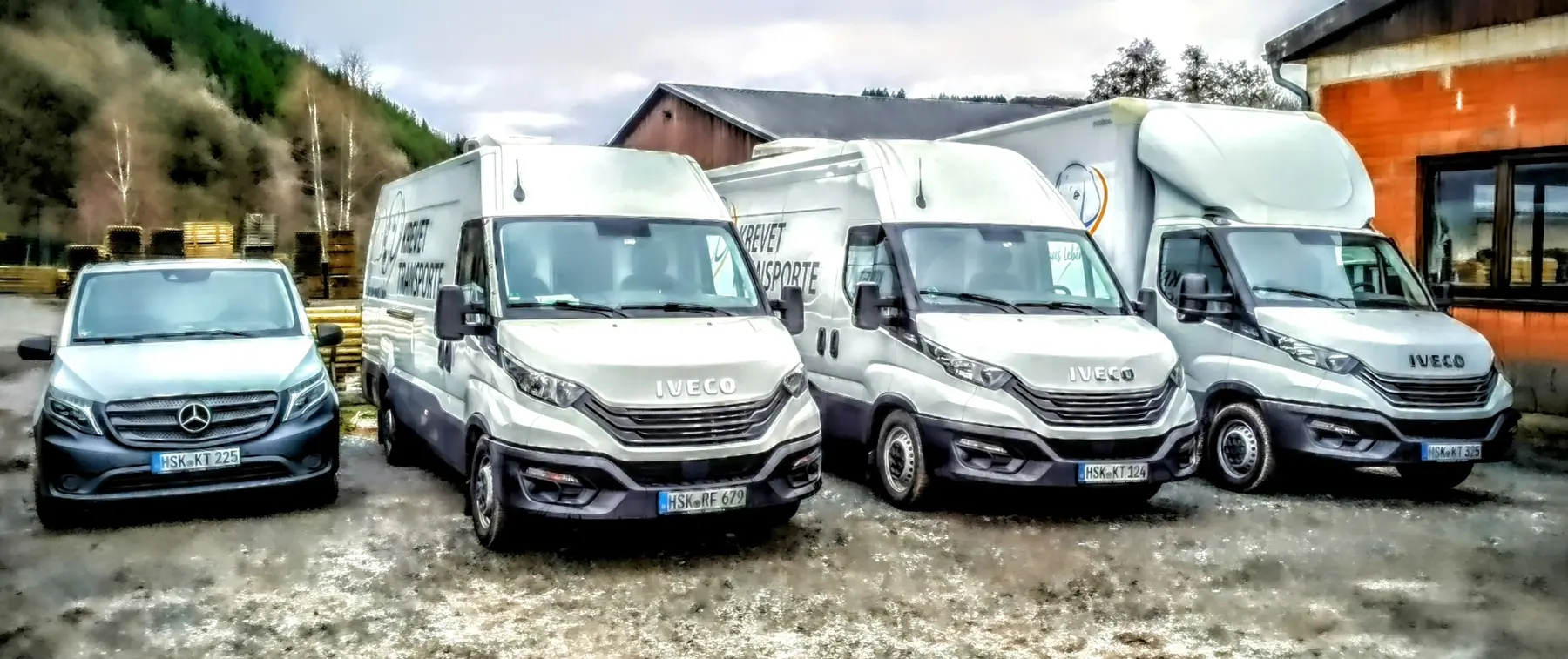 Fuhrpark von Krevet Transporte in Medebach